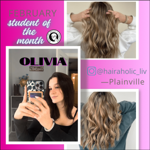 Collage of olivias work