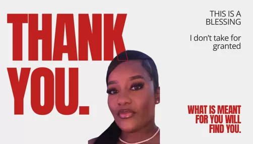 Novia's thank you inmage