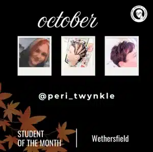 collage of mia's work