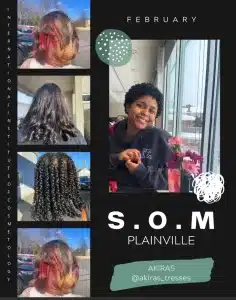 Collage of Akira's work.