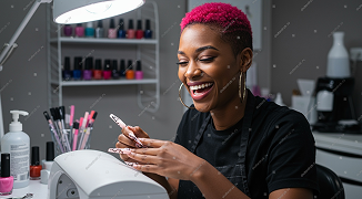 Nail Technology Icon