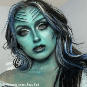 mermaid makeup by mathena